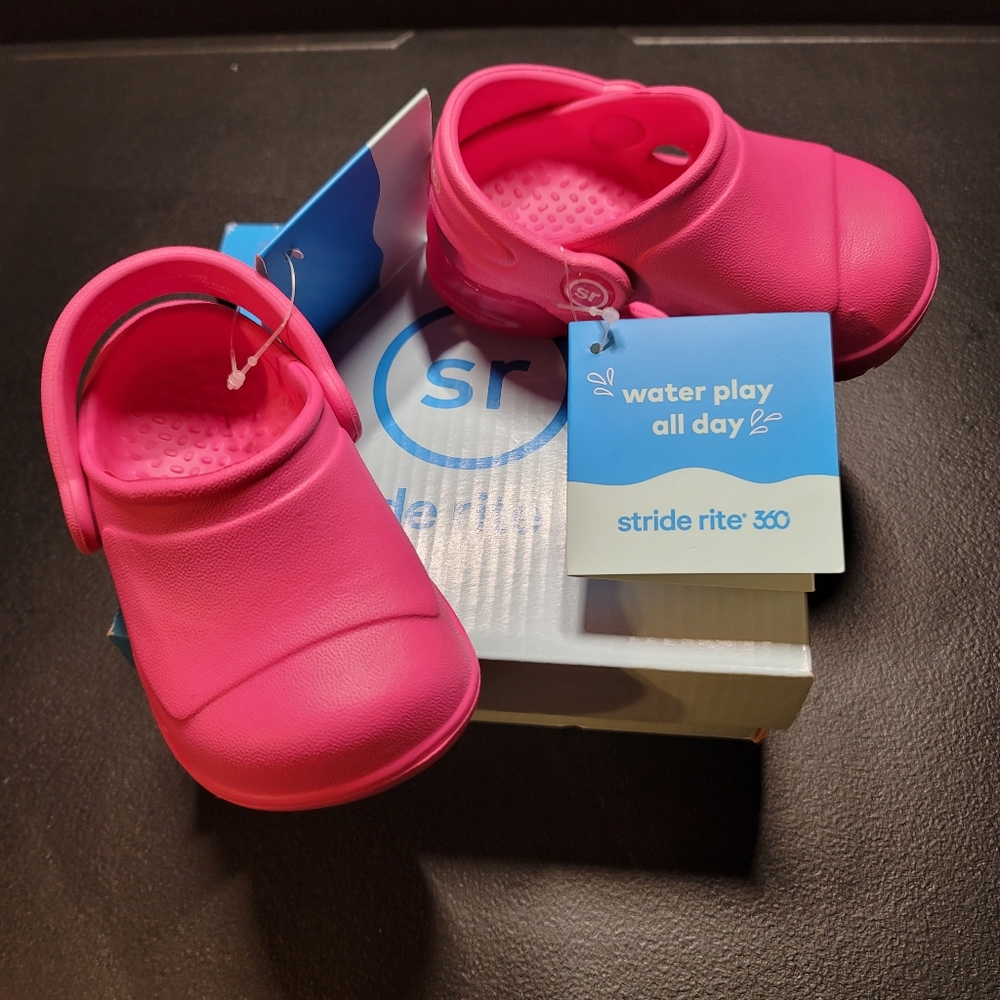 LIGHTED Bray Pink Stride Rite 360 Kids Sandal